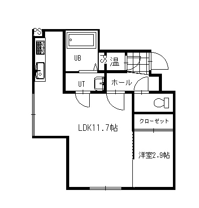 グランコンフォート双葉の間取り