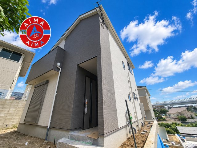 福岡市南区屋形原2丁目第1-4棟（3号棟）の外観|デザイン性のある外観です。