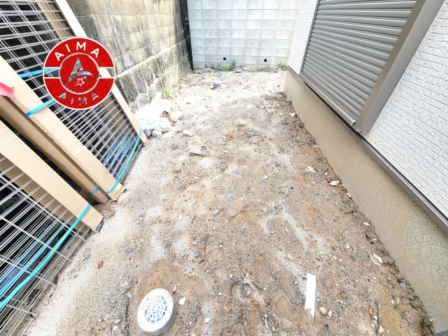 福岡市南区屋形原2丁目第1-4棟（3号棟）の外観|お庭で自由な時間を過ごせます。