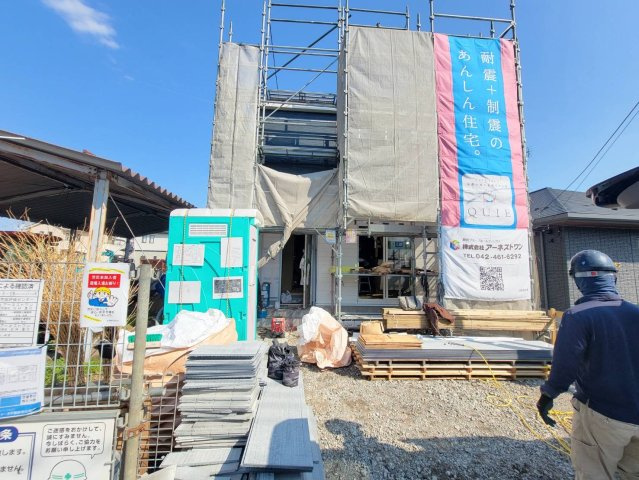 【Cradle garden】宇都宮市江曽島町 第3の外観|〇只今建築中〇
西側接道幅員6.2ｍ公道です。
交通量も多くなく、静かに暮らせる環境です。
※2026年4月撮影