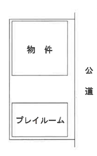 ６１９９６　羽島市竹鼻町蜂尻中古戸建ての区画図