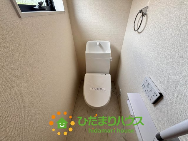鷲宮駅Ⅲ　新築一戸建て　02　リーブルファインのトイレ