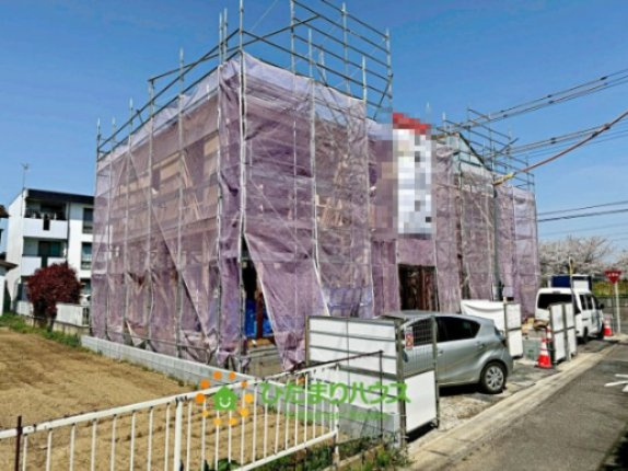 鷲宮駅Ⅲ　新築一戸建て　01　リーブルファインの外観|2026/2/19　撮影