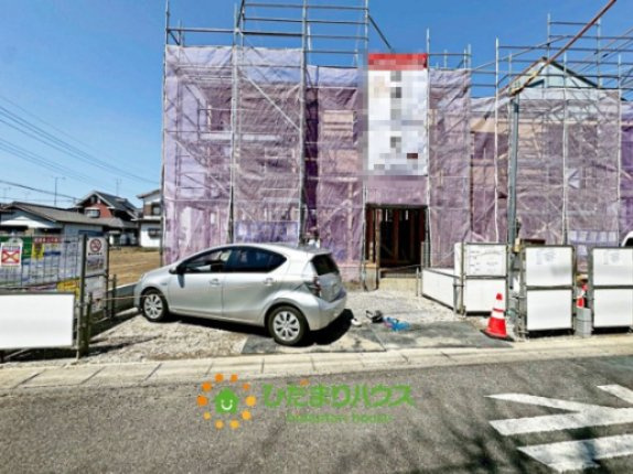 鷲宮駅Ⅲ　新築一戸建て　01　リーブルファインの駐車場|2026/2/19　撮影