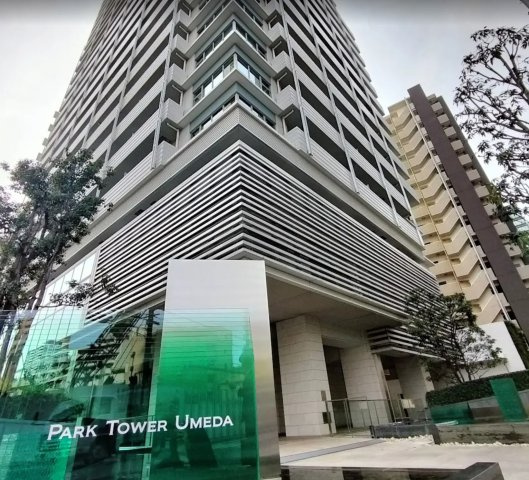 大阪市北区のタワーマンション×オーナーチェンジの外観