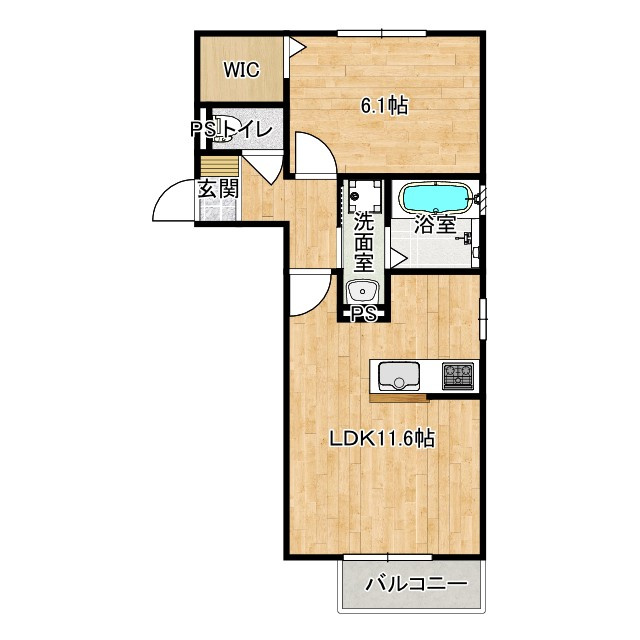 ホープBの間取り