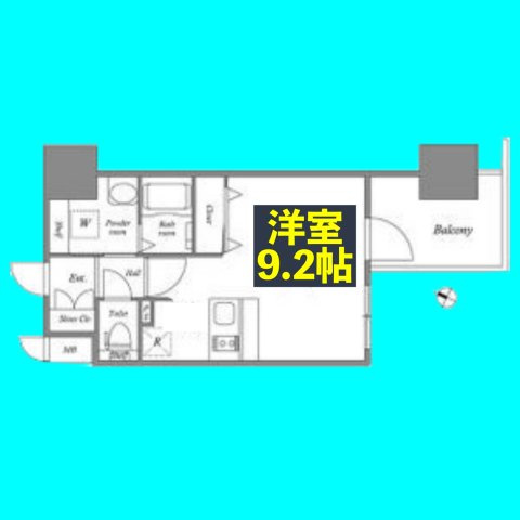 アドバンス名古屋モクシーの間取り