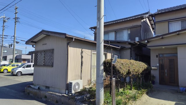 ６６４６６　羽島市正木町曲利 事業用貸家の外観