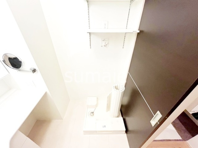 ロイヤルローズの洗面所|室内洗濯機置き場です☆