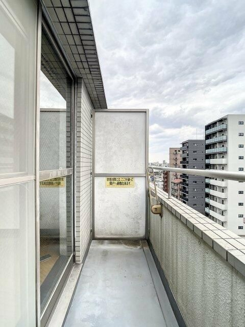 アドリーム千駄木のバルコニー