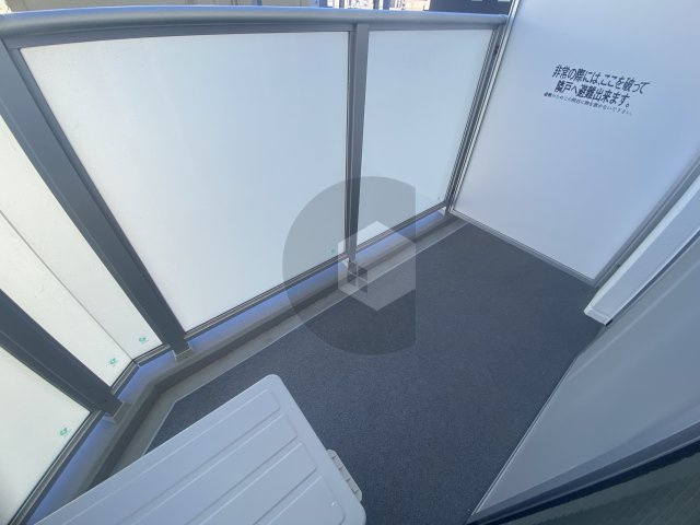 Siete布施駅前のバルコニー