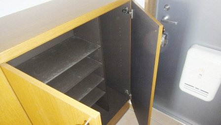 アソシエール西船橋の設備|沢山入る下駄箱です
