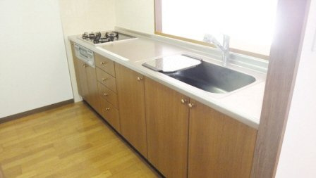 アソシエール西船橋のキッチン|大きなサイズのシステムキッチン！