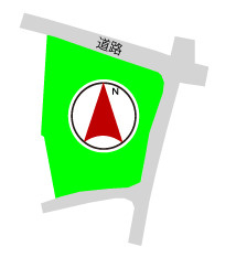 【区画図】 | 菊陽町辛川　貸地