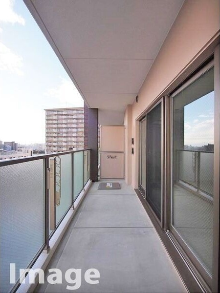 オルソパール伝馬のバルコニー