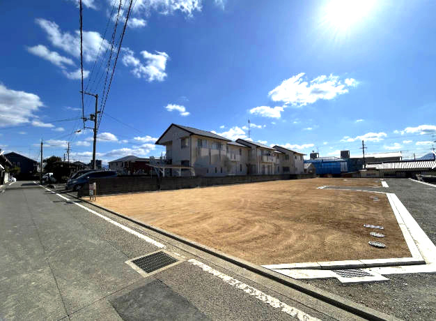 松山市北久米町の売地の外観|外はこのようになっています