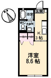 アヴァンティ東本浦の間取り