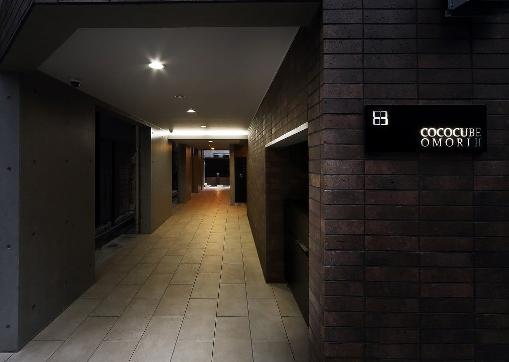 品川区南大井３丁目の賃貸マンションのロビー