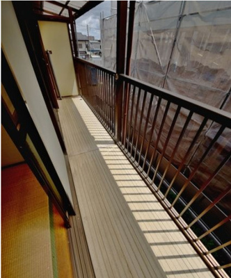 【バルコニー】 | コーポ佐伯