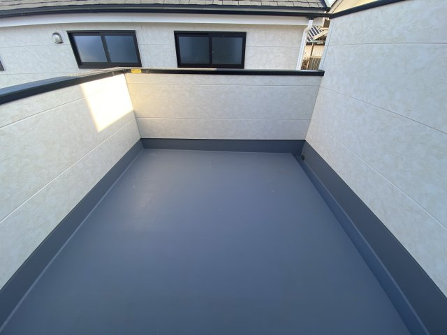 所沢市上安松9期のバルコニー