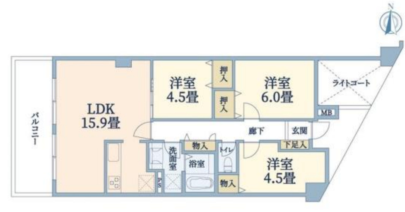 ダイアパレスつづきの丘【仲介手数料半額】の区画図