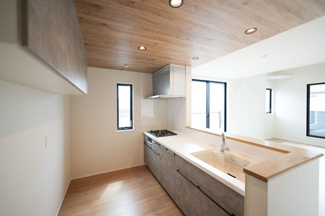 【キッチン】 | 福生市武蔵野台二丁目新築戸建