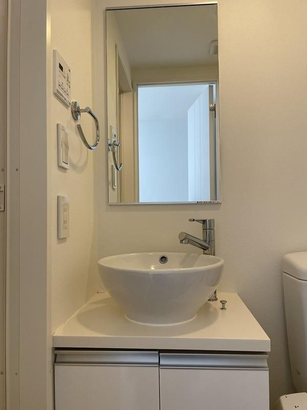 エクアス両国の洗面所