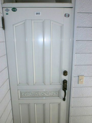 アートハイツⅠのエントランス