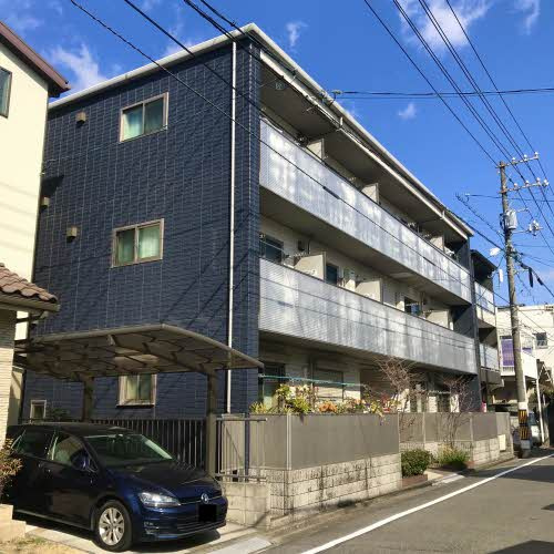 広島市南区宇品神田３丁目のアパートの外観|外観は落ち着いています