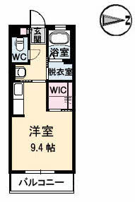 広島市南区宇品神田３丁目のアパートの間取り