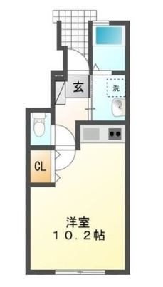 クレシタ神ノ輪の間取り
