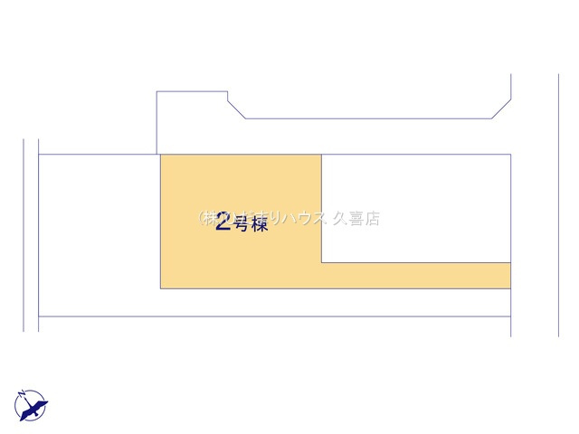 第2古河諸川　新築一戸建て　02　リーブルガーデンの区画図|全3棟