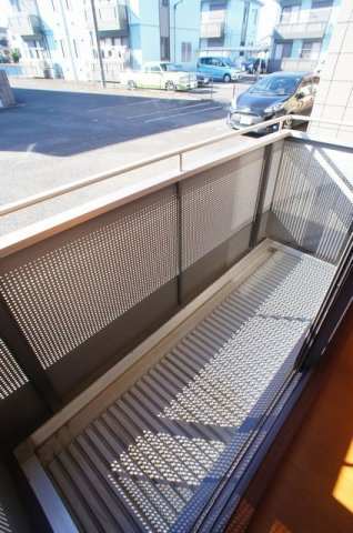 メープルヒルズAのバルコニー|※写真は別部屋です。