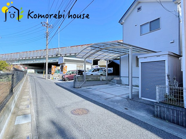 さいたま市北区宮原町　中古戸建の前面道路含む現地写真|前面道路含む現地写真です