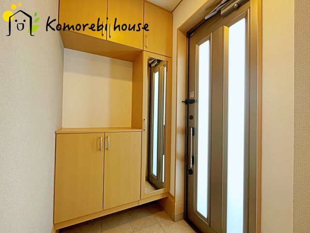 さいたま市北区宮原町　中古戸建の玄関|毎日通る玄関はこちらです