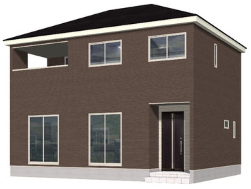 波田第8の外観パース