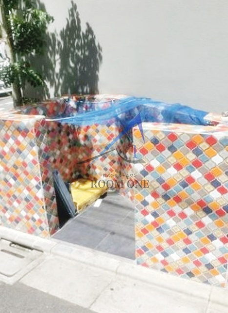 ダイチアパートメント南小岩のその他共用部分|敷地内ごみ置き場です。