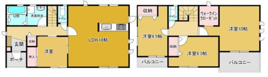 【間取り】 | 太田市下浜田町中古戸建