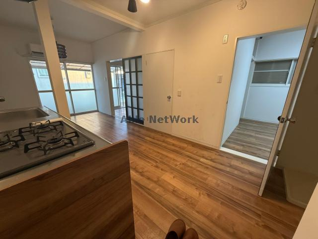 リバーサイド天川の居間・リビング|ＤＫ8帖