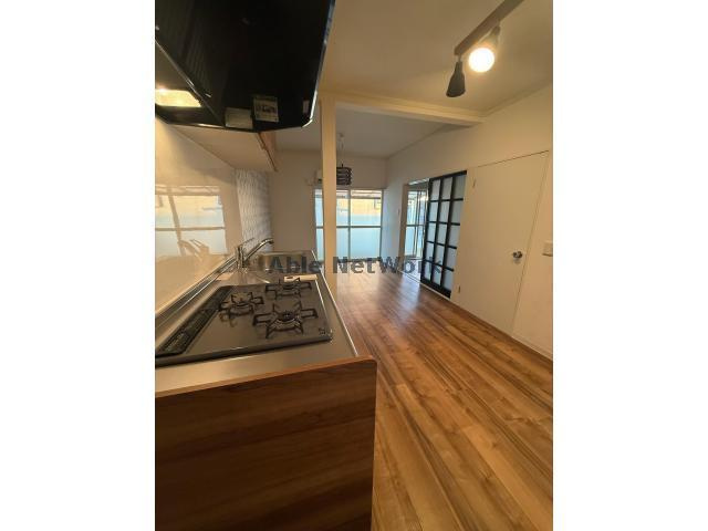 リバーサイド天川のキッチン|ＤＫ8帖