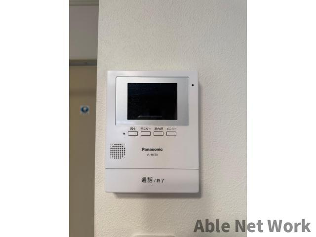 リバーサイド天川Bのセキュリティ|TVモニターホン付き