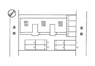 【区画図】 | ミレニアムガーデンⅡ
