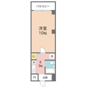 【間取り】 | ベルハイム八尾