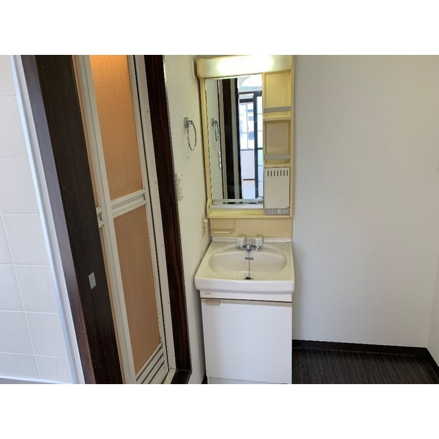 ハイツ green woodの洗面所|脱衣スペースもあります