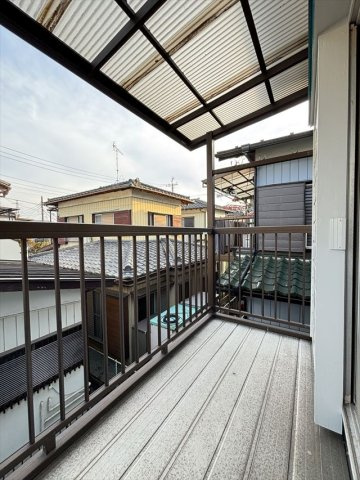 villageⅠのバルコニー|落ち着いた時間を過ごせるバルコニーです