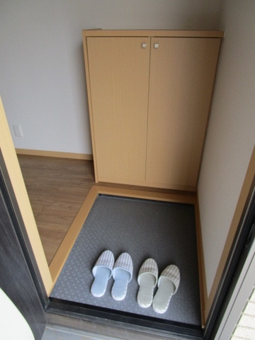 アンクレットの玄関|明るい玄関です