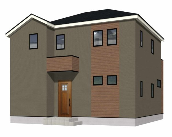 門司区稲積2丁目2期の外観パース