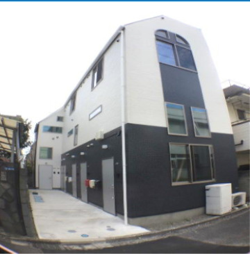 新宿区大久保２丁目のアパートの外観