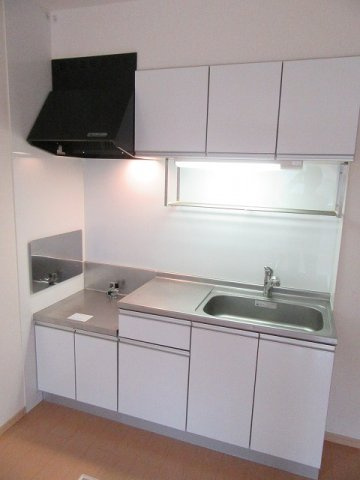 ウィステリアガーデン　Ｃのキッチン|きれいなキッチンです