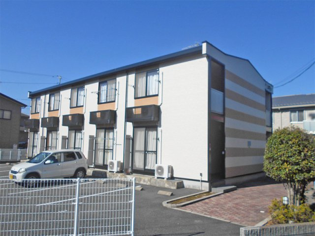 レオパレス藤の木の外観|落ち着いた雰囲気の外観です